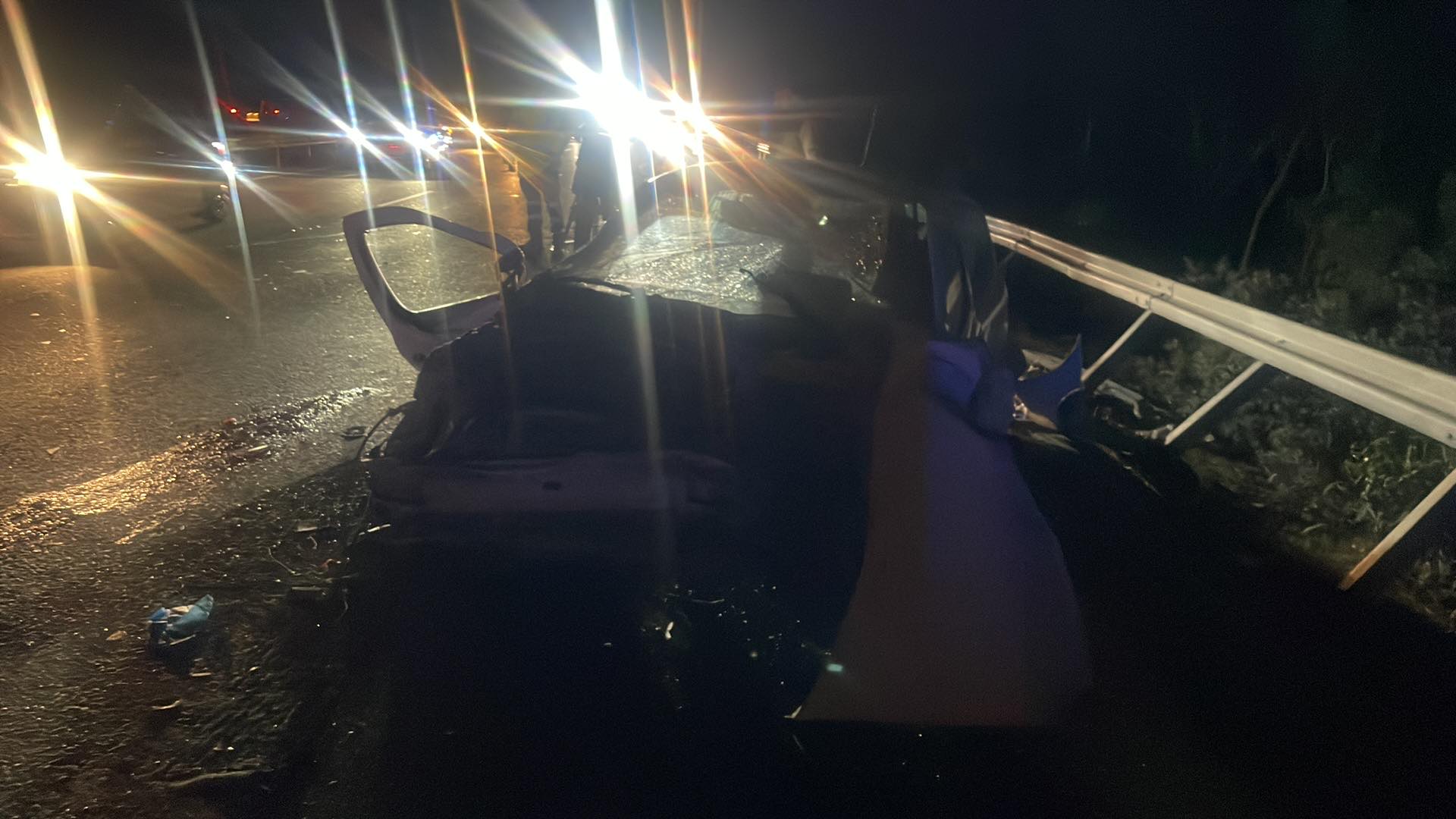 Τροχαίο στον αυτοκινητόδρομο Δεν έφερε ζώνη ο 54χρονος Παντελής