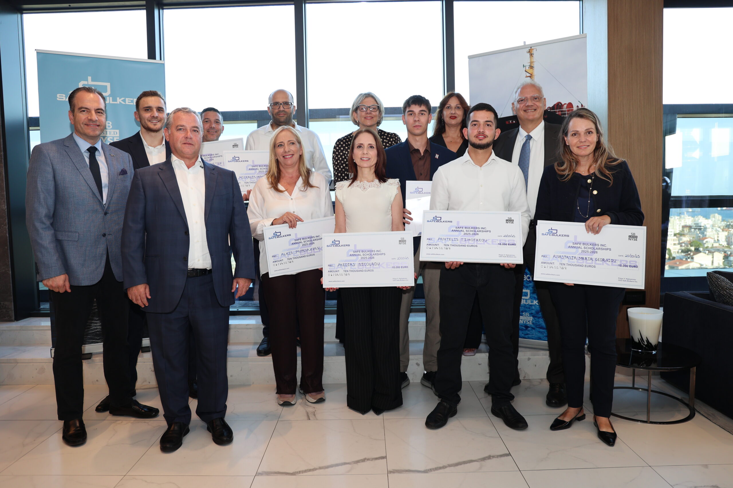 SafeBulkersInc. 5ο Ετήσιο Πρόγραμμα Υποτροφιών 2025-2026