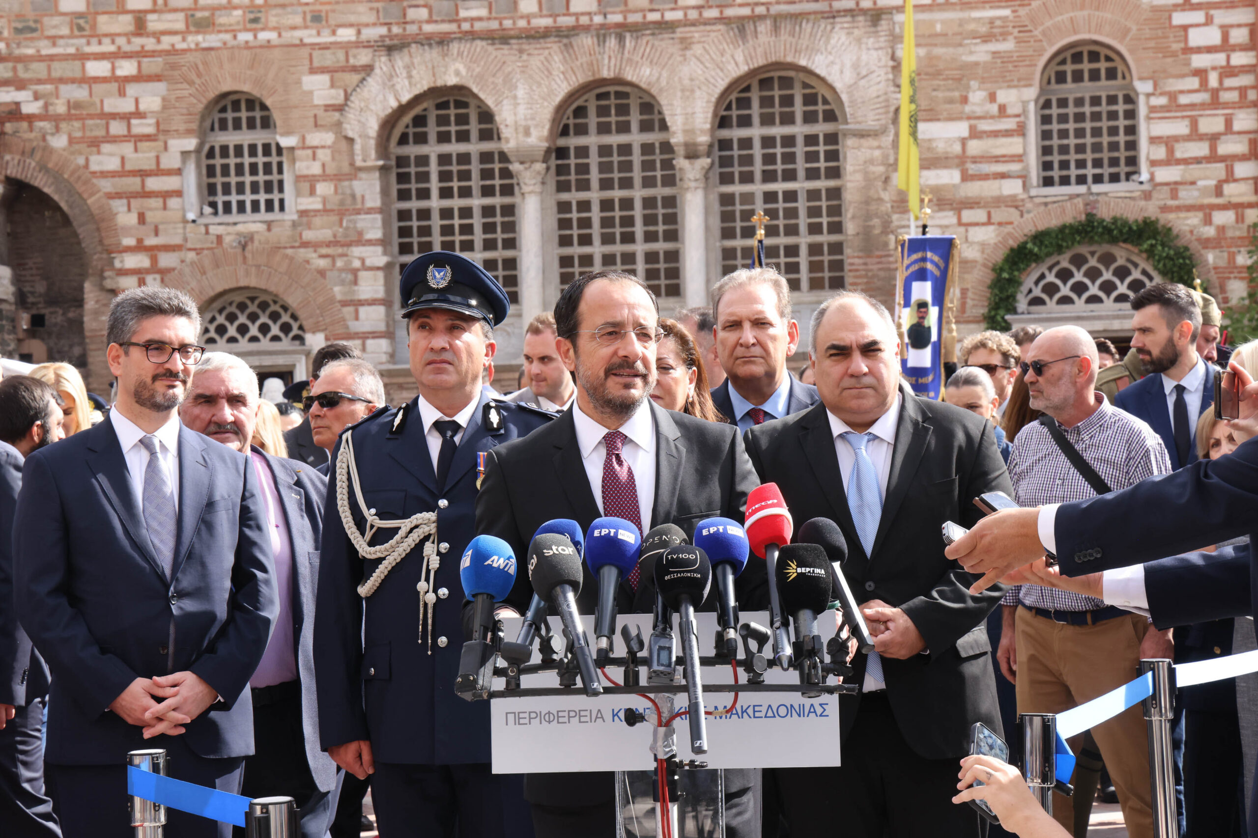 Αθήνα και Λευκωσία έχουν κοινό στόχο την απελευθέρωση της Κύπρου, είπε ο Πρόεδρος Χριστοδουλίδης