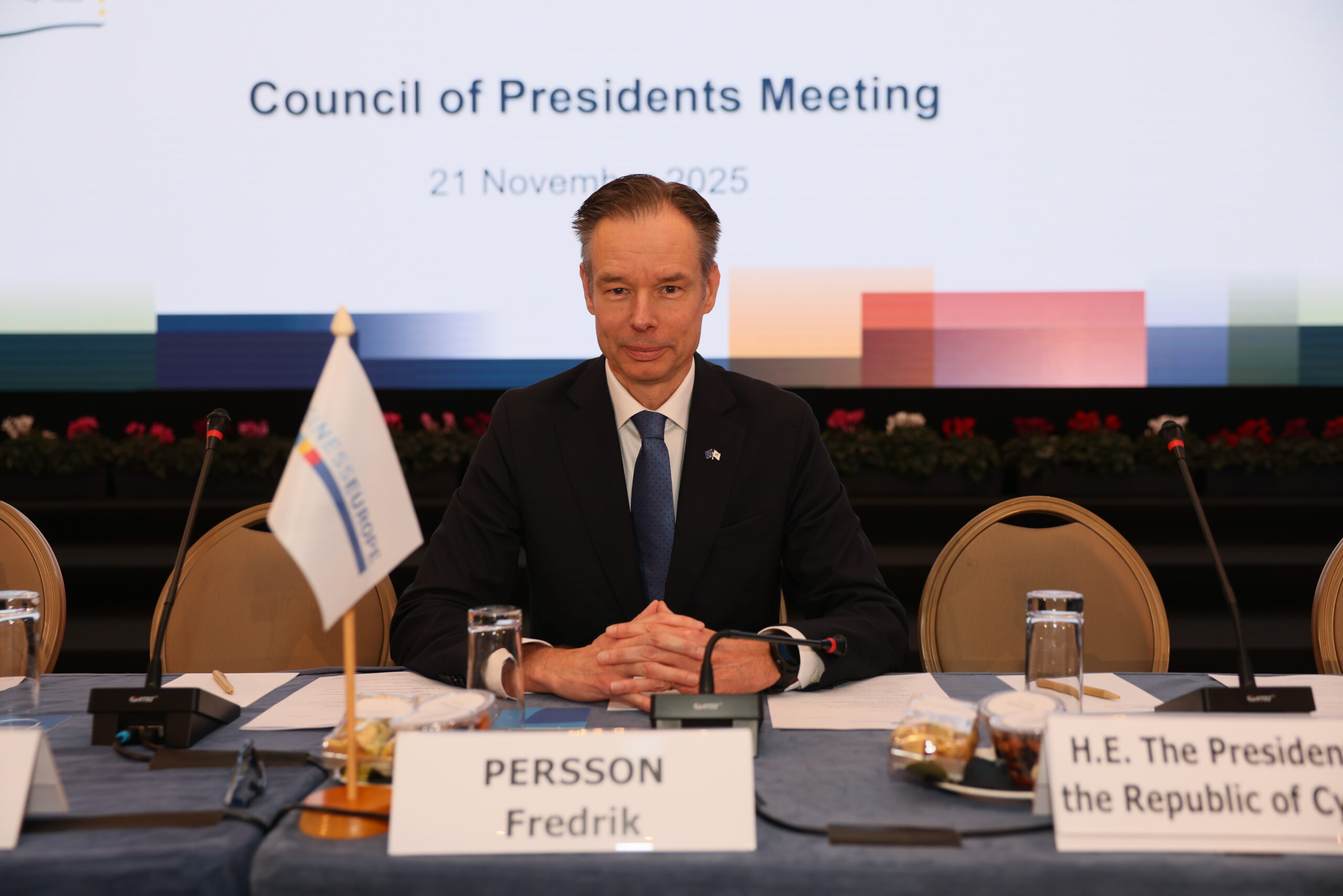 Fredrik Persson: Ώρα η Ευρώπη να ανεβάσει ταχύτητα