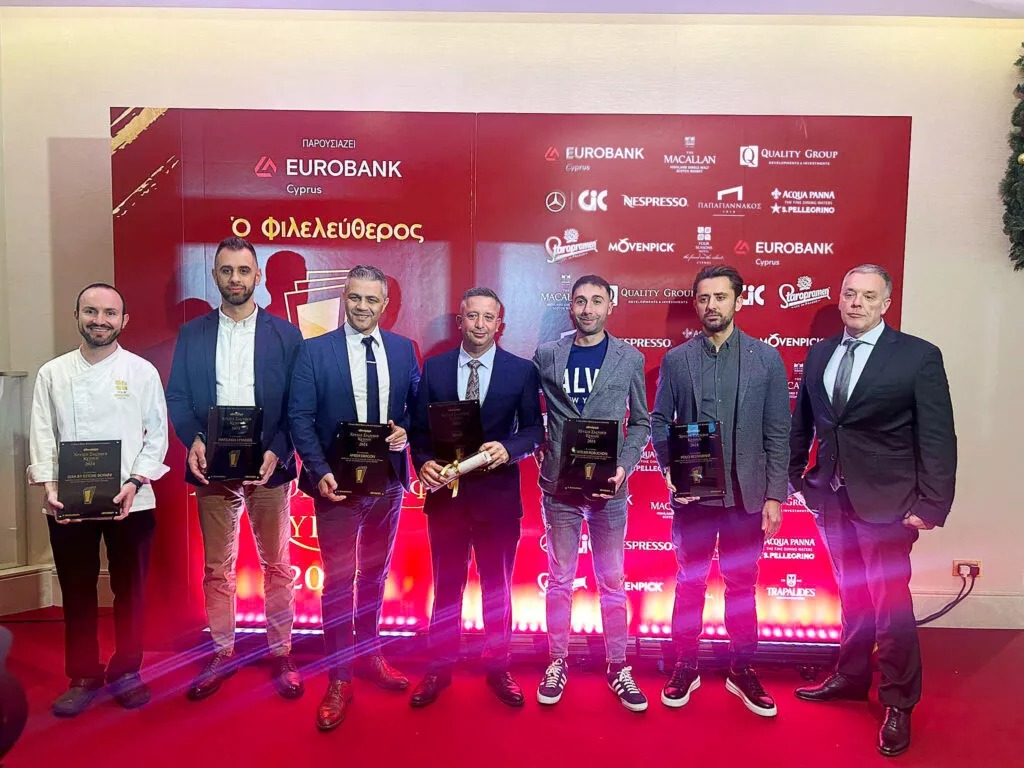 5 χρόνια «Χρυσοί Σκούφοι Κύπρου»: Οι τελετές, τα βραβεία, οι σεφ που έκαναν τη διαφορά