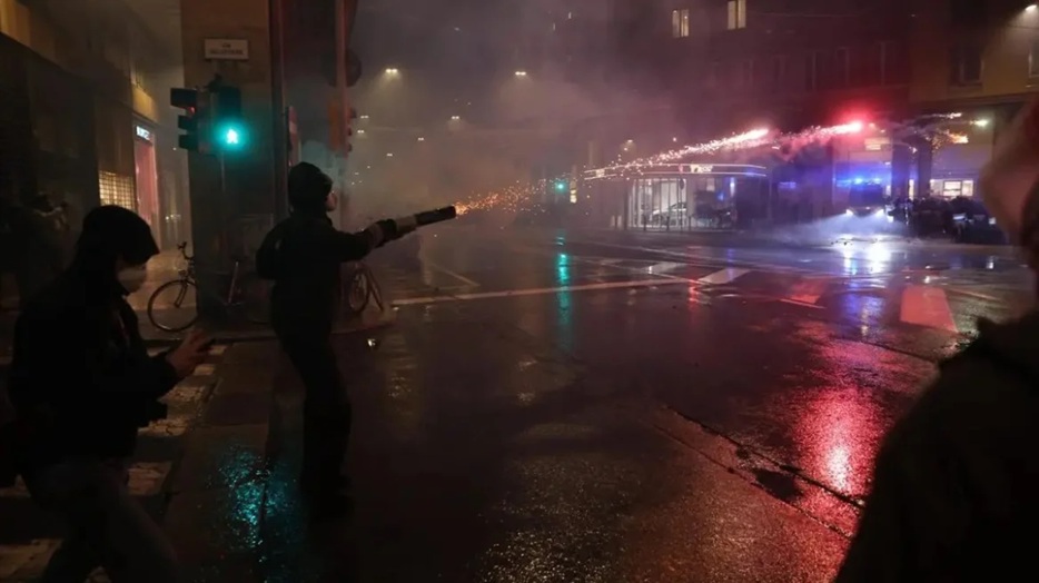 Συγκρούσεις στην Ιταλία σε διαδήλωση για Παλαιστίνη πριν τον αγώνα Βίρτους–Μακάμπι