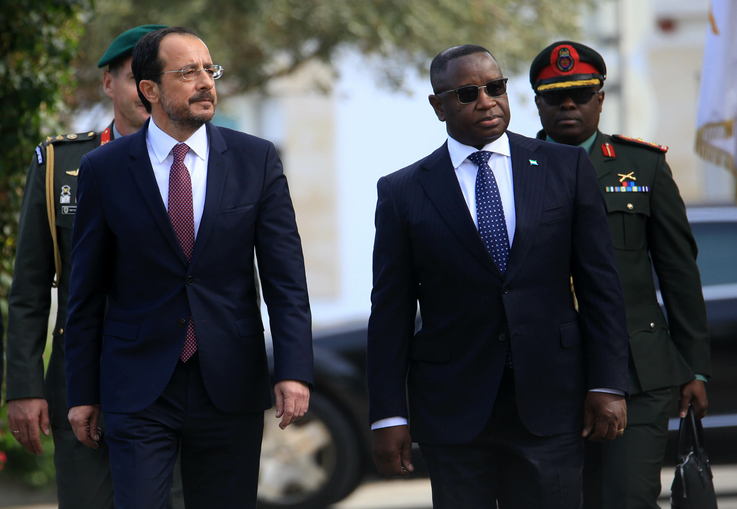 ΠτΔ-Πρόεδρος Σιέρρα Λεόνε: Διμερείς σχέσεις, μνημόνια συνεργασίας και Κυπριακό στο επίκεντρο της συνάντησης