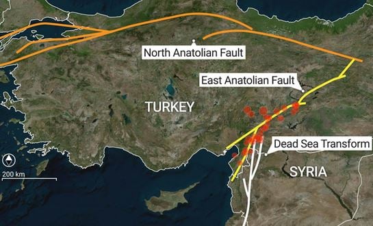 Οι επιστήμονες βλέπουν τον φλοιό της Τουρκίας να διαχωρίζεται – Τι δείχνει έρευνα