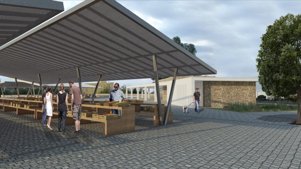 Έτοιμη η νέα Λαϊκή Αγορά Δερύνειας