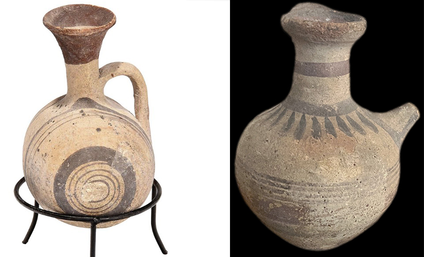 Επαναπατρίστηκαν από τις ΗΠΑ δύο κυπριακές αρχαιότητες που εντοπίστηκαν σε διαδικτυακές δημοπρασίες