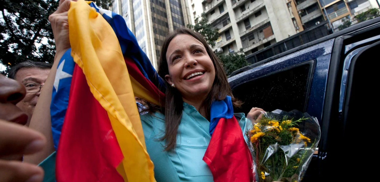 Μαρία Κορίνα Ματσάδο: Στο Όσλο μερικές ώρες μετά την τελετή απονομής του Νόμπελ ειρήνης