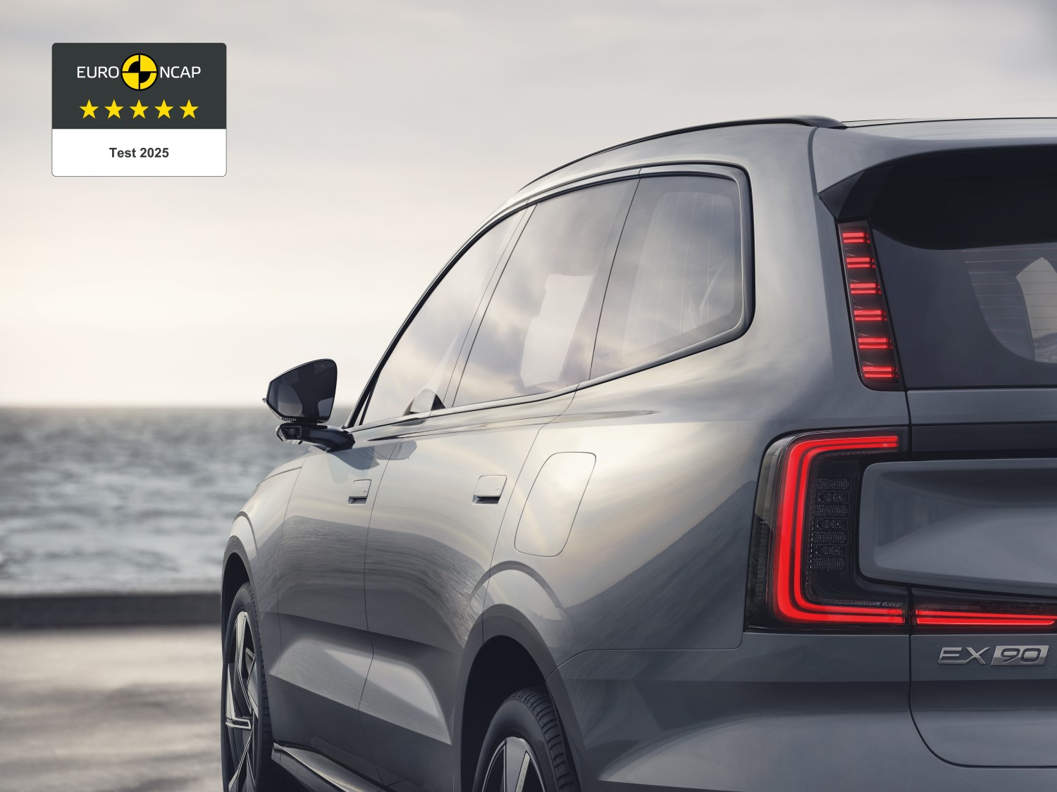 Πέντε αστέρια ασφάλειας από τον Euro NCAP για το νέο Volvo EX90
