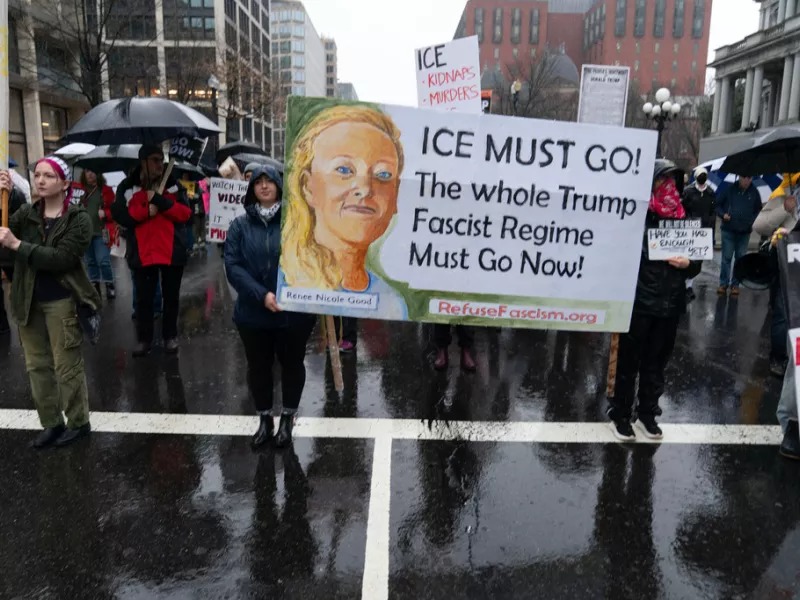 Thousands Protest Across US After Death of Renée Nicole Good