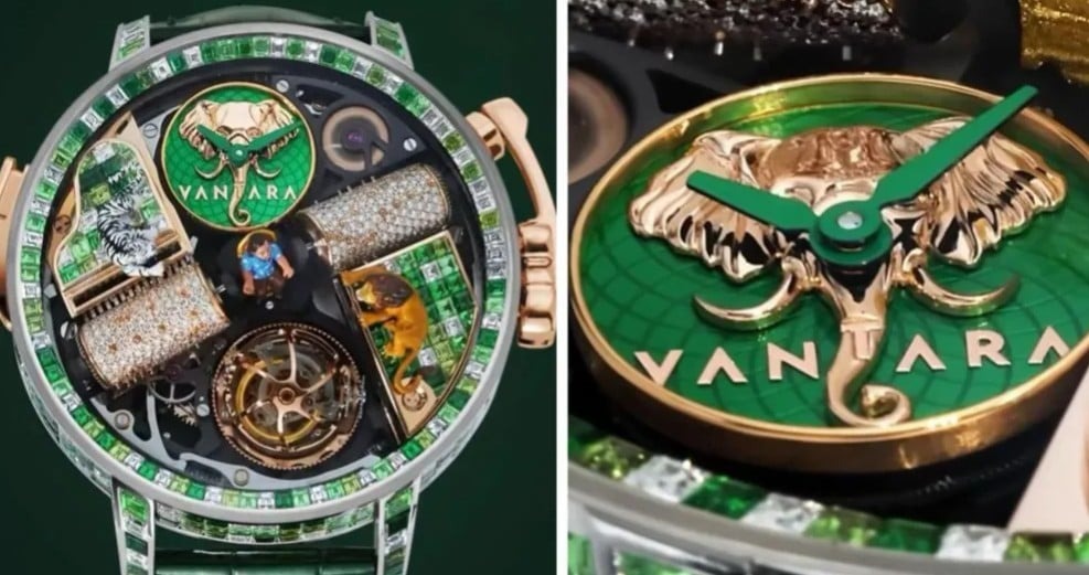 Ρολόι… μπολιγουντιανής αισθητικής από τον πλουσιότερο άνθρωπο της Ασίας – Στα 1,5 εκατ. δολάρια η τιμή του (εικόνα)