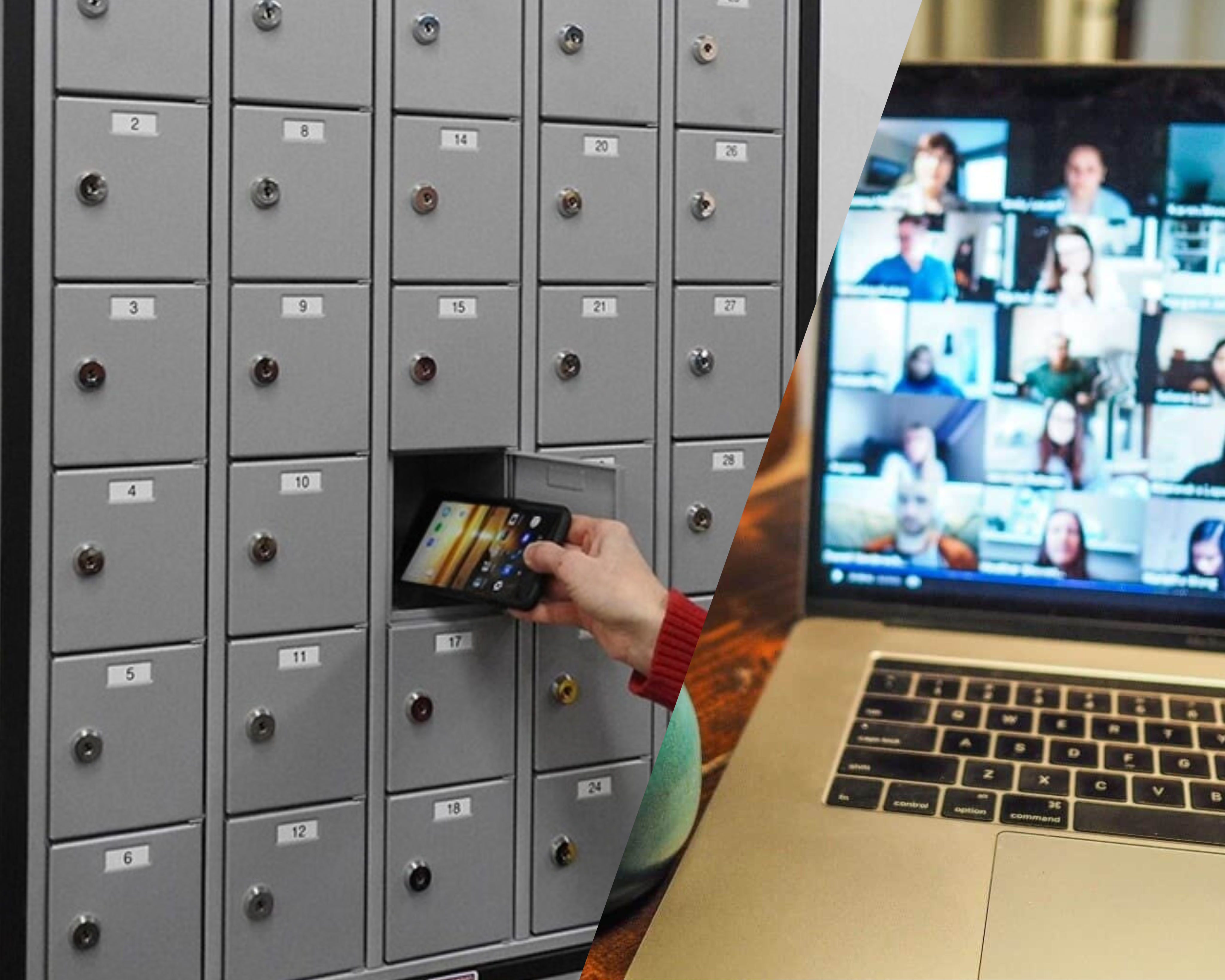 From My Notebook: "Please Leave Your Mobile in the Locker…"