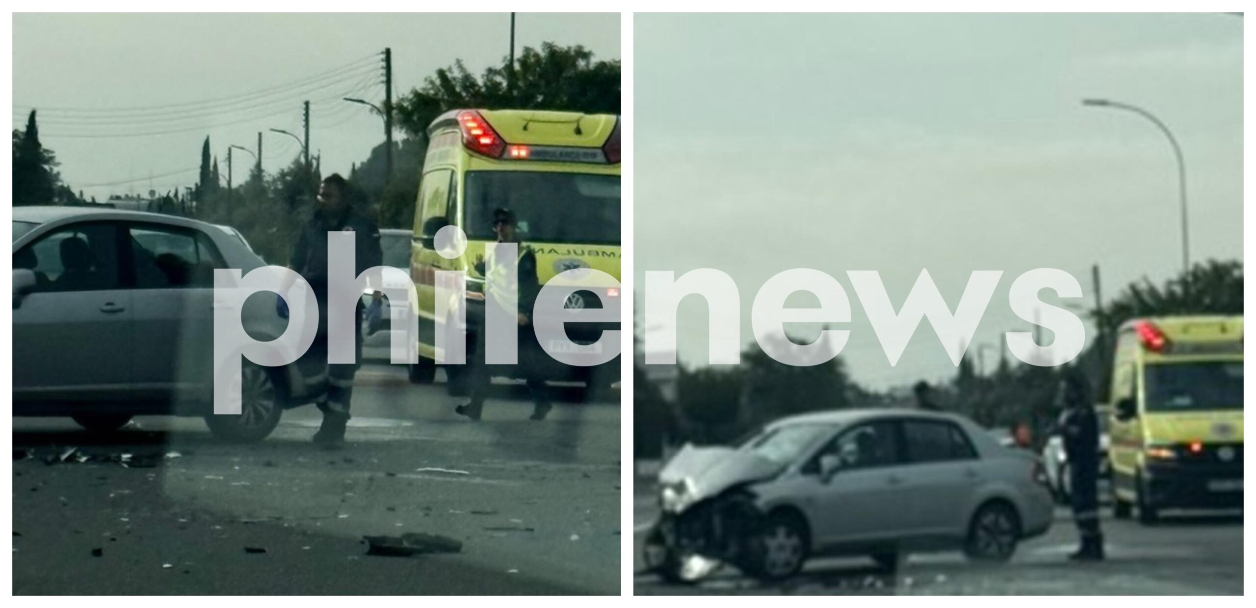 Traffic Collision in Strovolos – One Person Hospitalized