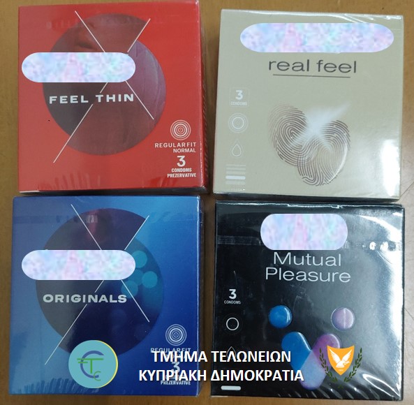 Κατάσχεση μεγάλης ποσότητας «μαϊμού» προφυλακτικών μετά από έφοδο του Τμήματος Τελωνείων σε κατάστημα και αποθήκη (εικόνες)