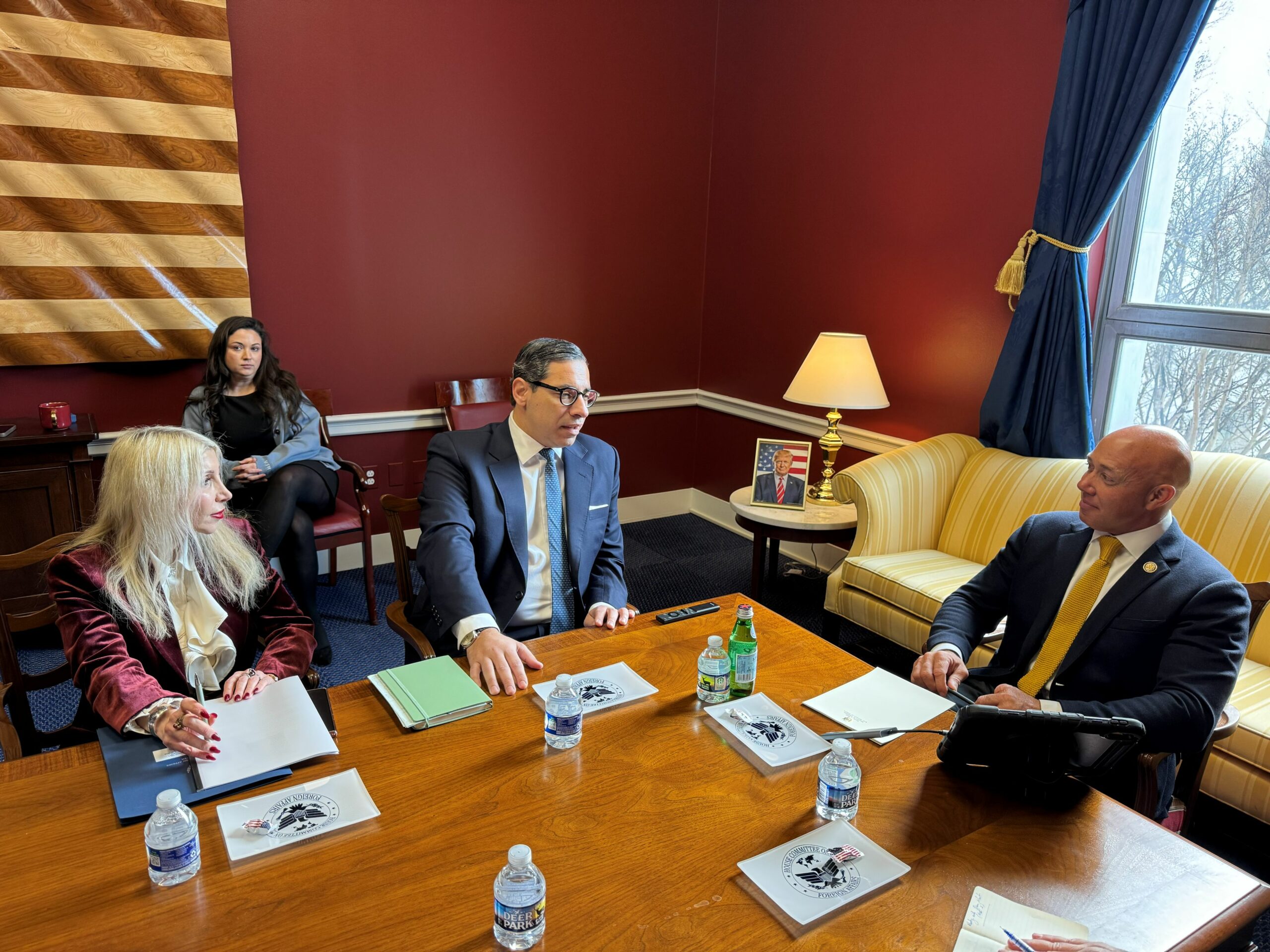 Εμπάργκο όπλων και IMEC – Συναντήσεις Κόμπου με την ηγεσία του Κογκρέσου στο Καπιτώλιο