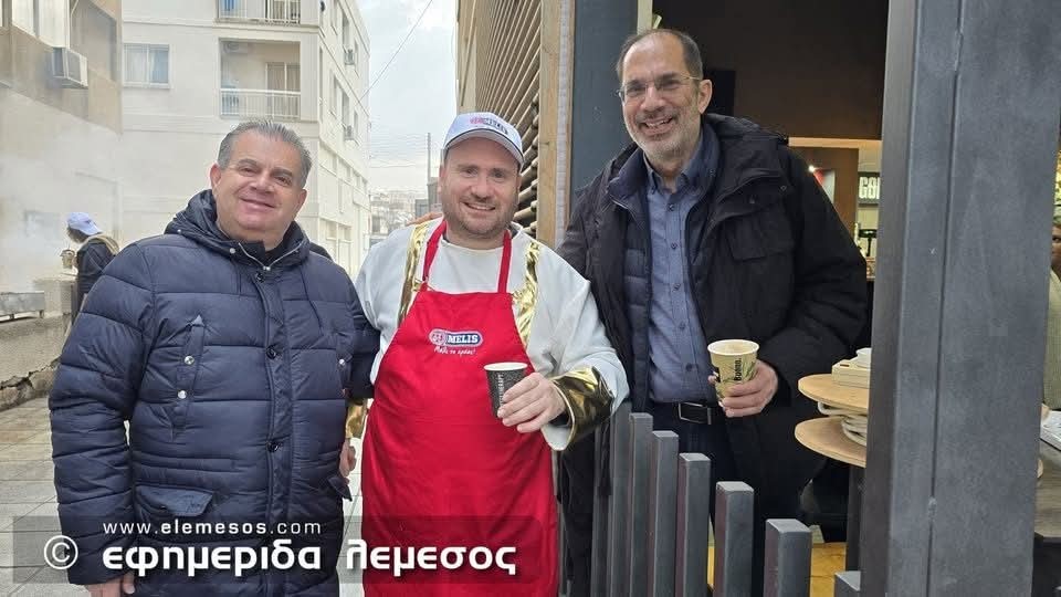 «Κάτι ψήνεται» στη Λεμεσό; Η φωτογραφία Οδυσσέα Μιχαηλίδη και Κώστα Κώστα στην «πρώτη φουκού» που άναψε συζητήσεις