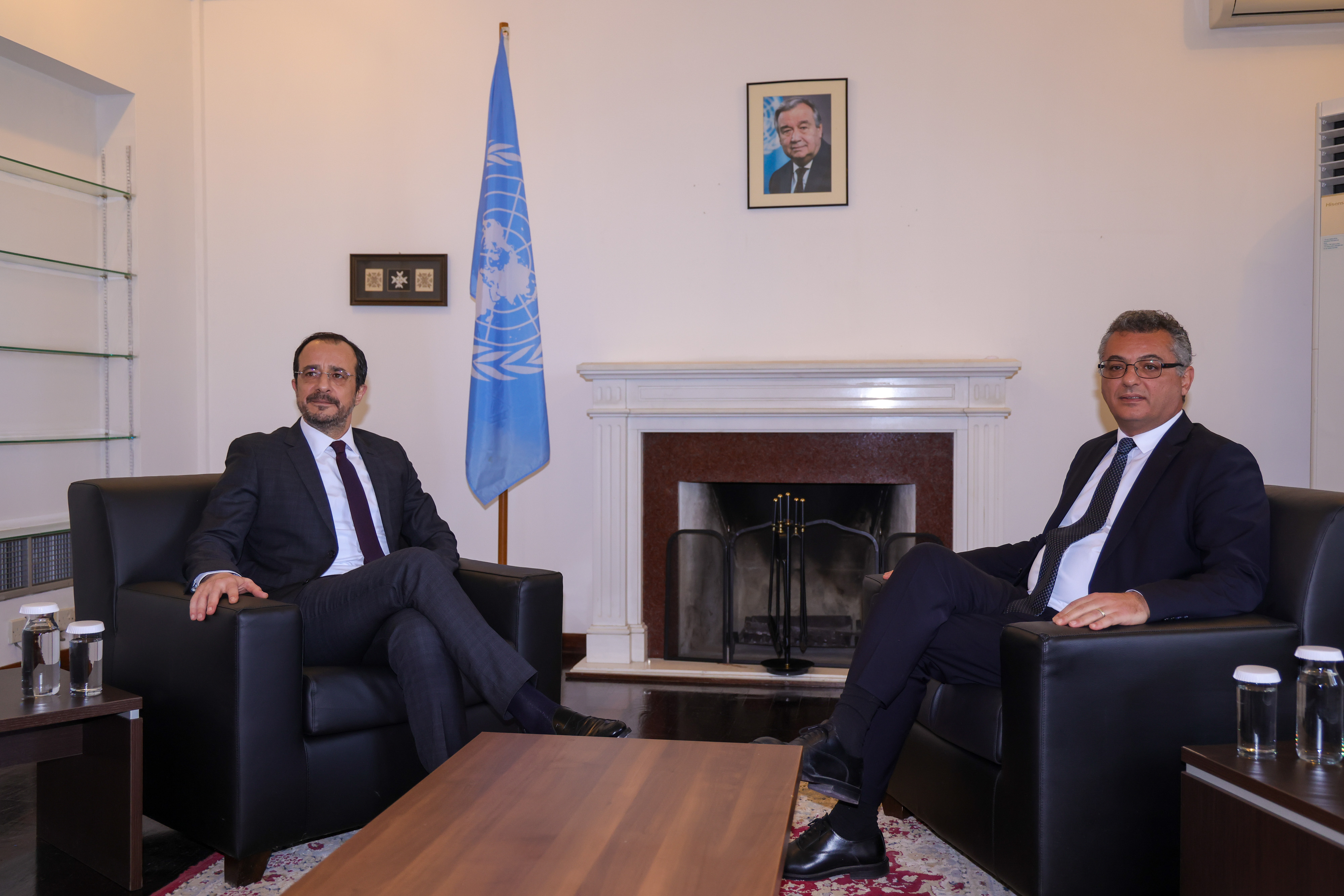 Τετ α τετ Χριστοδουλίδη-Έρχιουρμαν: Σύντομα νέα συνάντηση, δόθηκαν κατευθύνσεις στους διαπραγματευτές για ΜΟΕ – Όσα δήλωσε ο Πρόεδρος