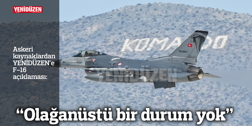 Τουρκικό F-16 πάνω από τη Λευκωσία – Τι αναφέρει η τουρκοκυπριακή εφημερίδα Yeniduzen (βίντεο)