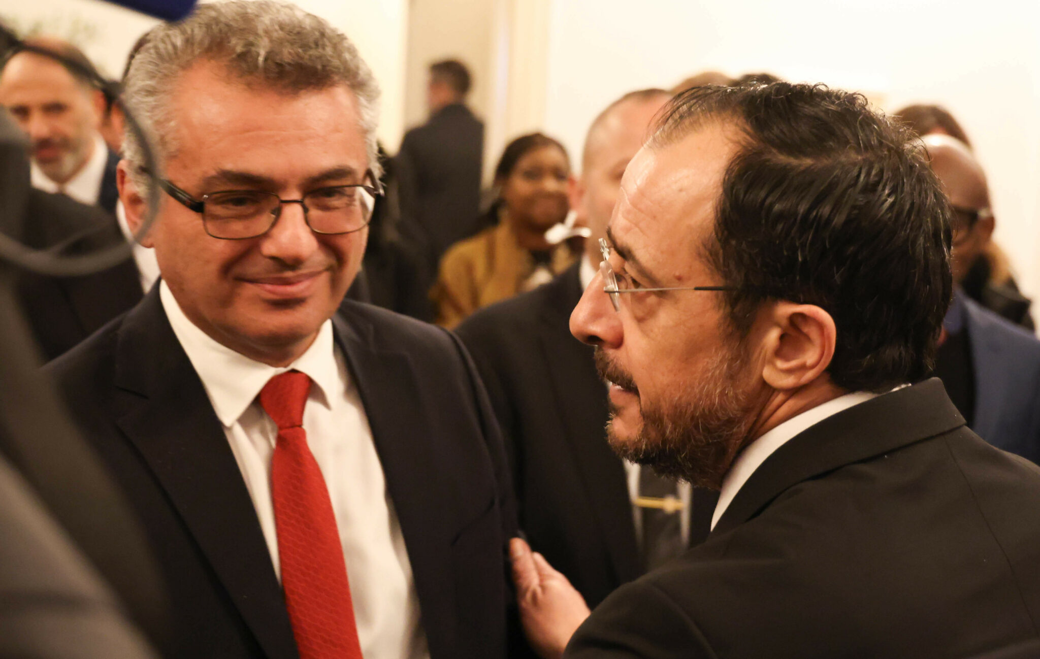 Συνάντηση Χριστοδουλίδη Έρχιουρμαν οικία Ντιάν Δευτέρα