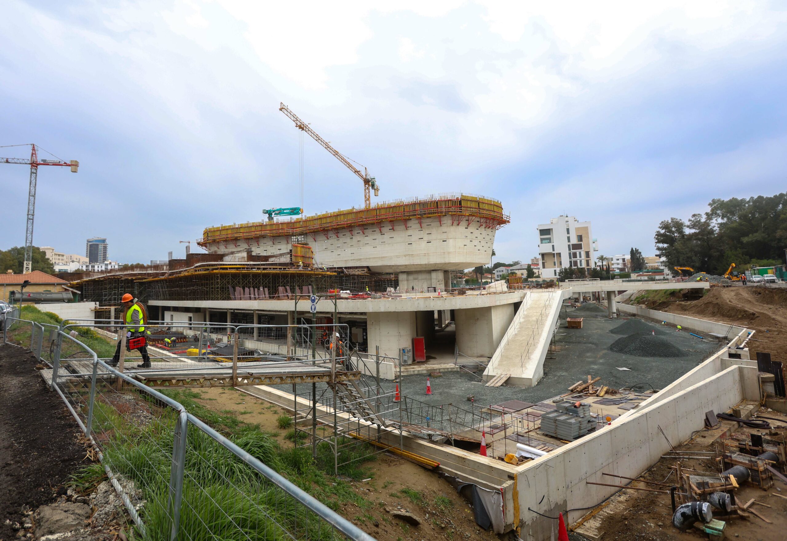 Μουσείο: Πρόνοια να αντέξει πλημμύρες περιόδου επανάληψης 200 ετών – Τελειώνει τέλος του 2027 αντί αυτό το καλοκαίρι (εικόνες)