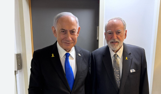 US Ambassador Jokes with Netanyahu on 'Being Alive' During Security Talks