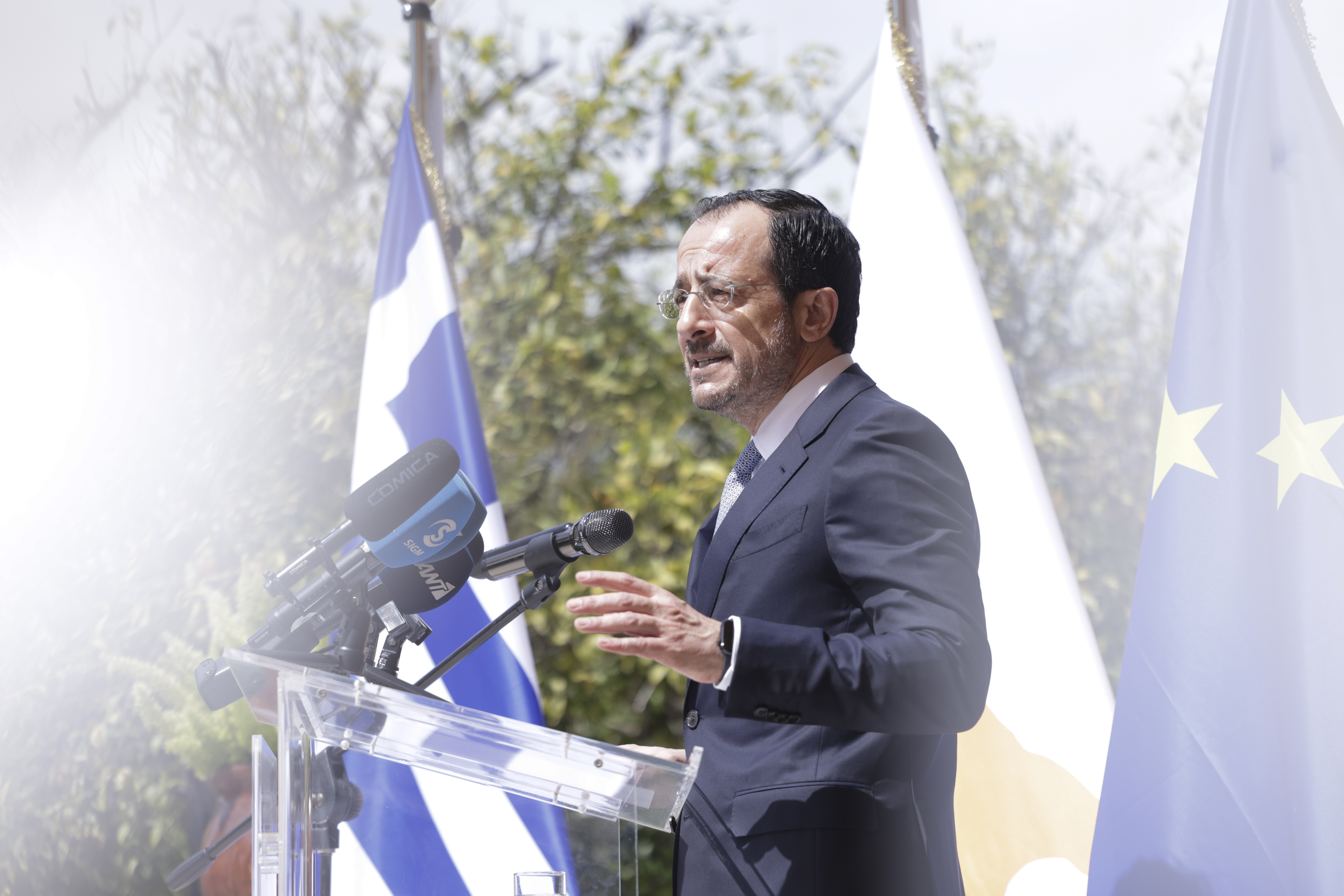 Cyprus: President Optimistic After Talks with Guterres – “No Reason for Erhurman to Reject a Meeting”