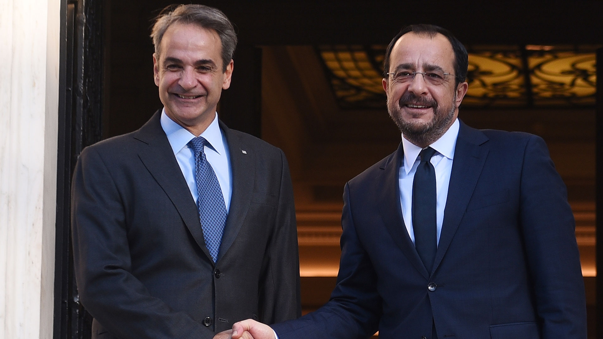 Χριστοδουλίδης-Μητσοτάκης θα επισκεφθούν με ελικόπτερο τη φρεγάτα «Κίμων»