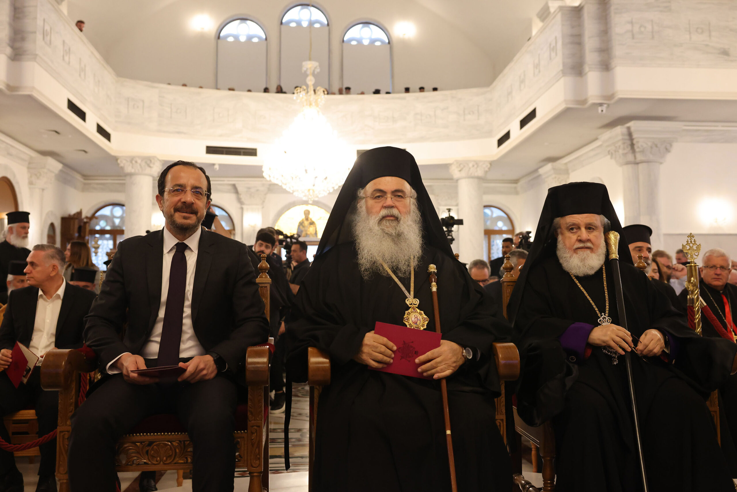 Χρυσό Παράσημο στον Μητροπολίτη Κύκκου: Ο Πρόεδρος Χριστοδουλίδης εξήρε το «τιτάνιο και πολυσχιδές» έργο του