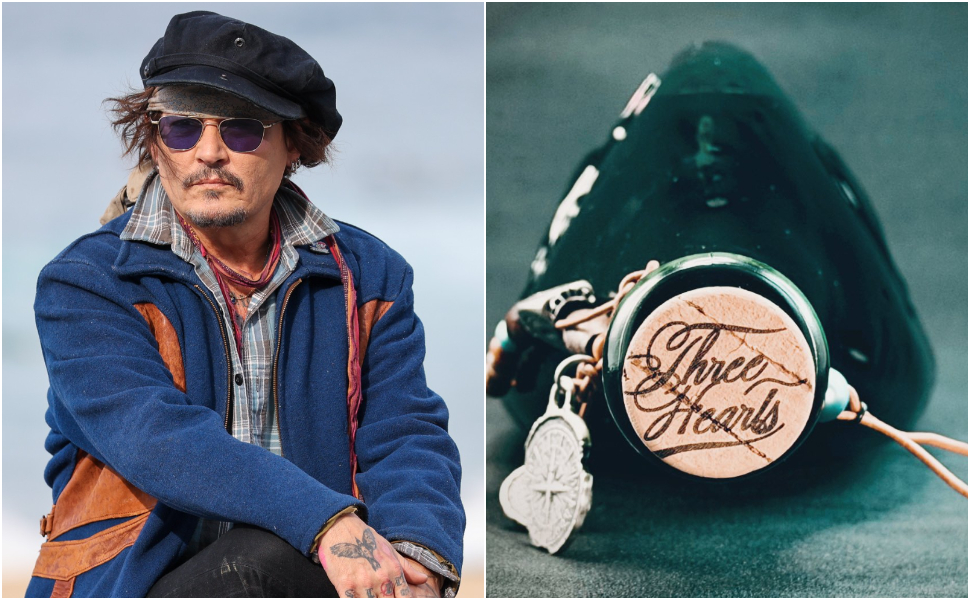 Ο Τζόνι Ντεπ λανσάρει στην αγορά το ρούμι Three Hearts
