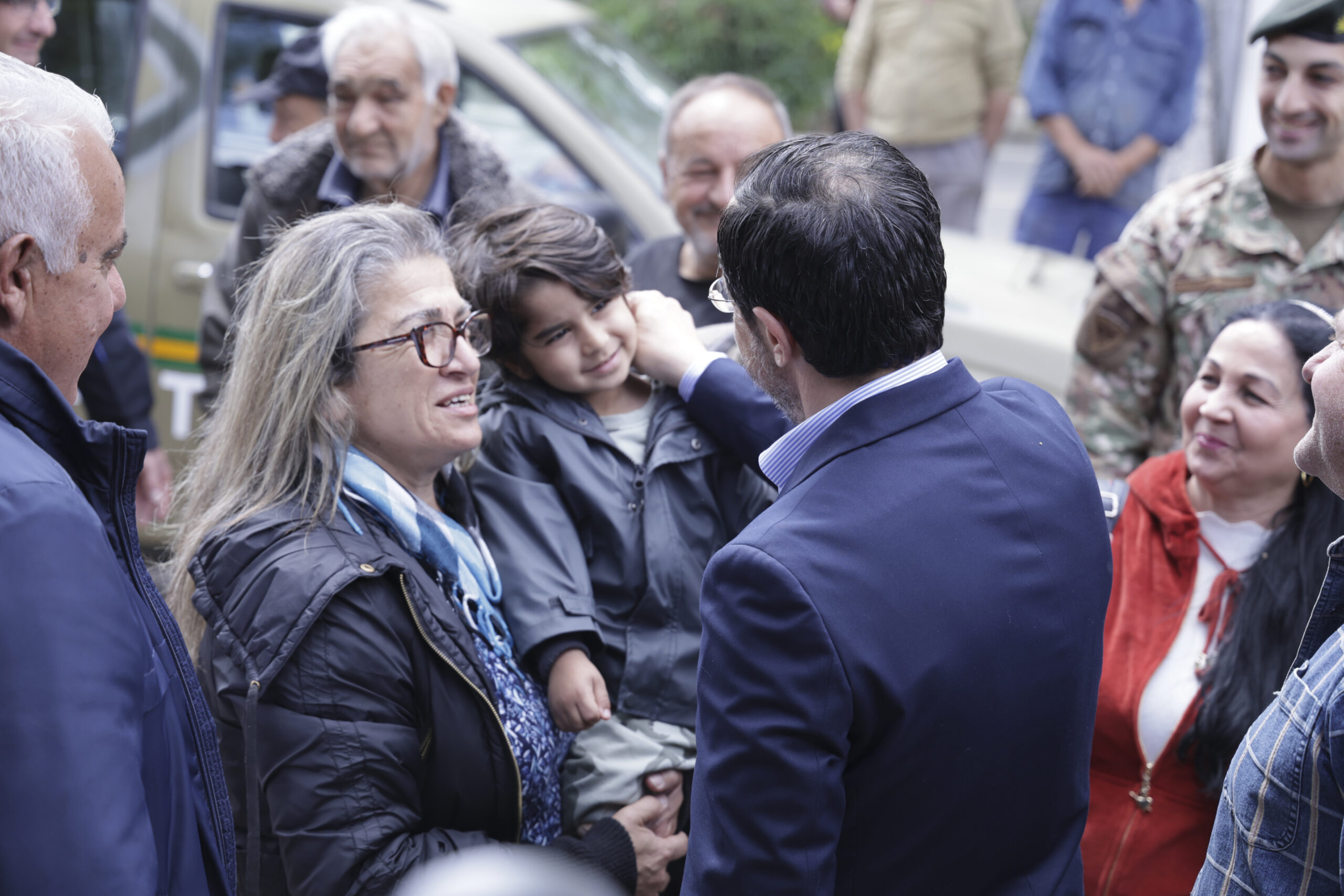 Ο Πρόεδρος της Δημοκρατίας συναντήθηκε με τοπικές αρχές και κατοίκους στον Πύργο Τηλλυρίας (εικόνες)