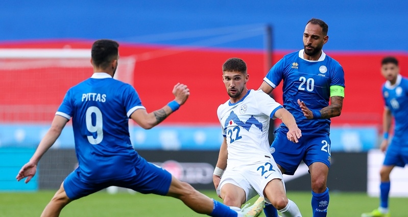 Σλοβενία – Κύπρος 1-1: Φιλική ισοπαλία για την εθνική των δέκα παικτών
