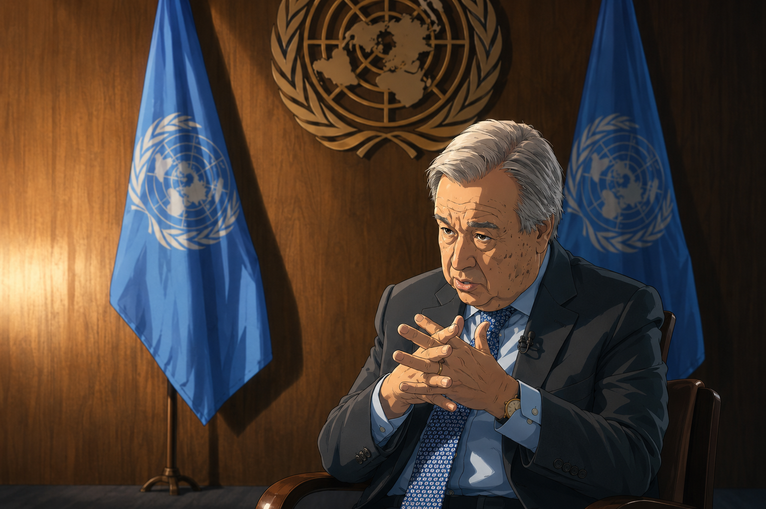 un secretary general creation anime