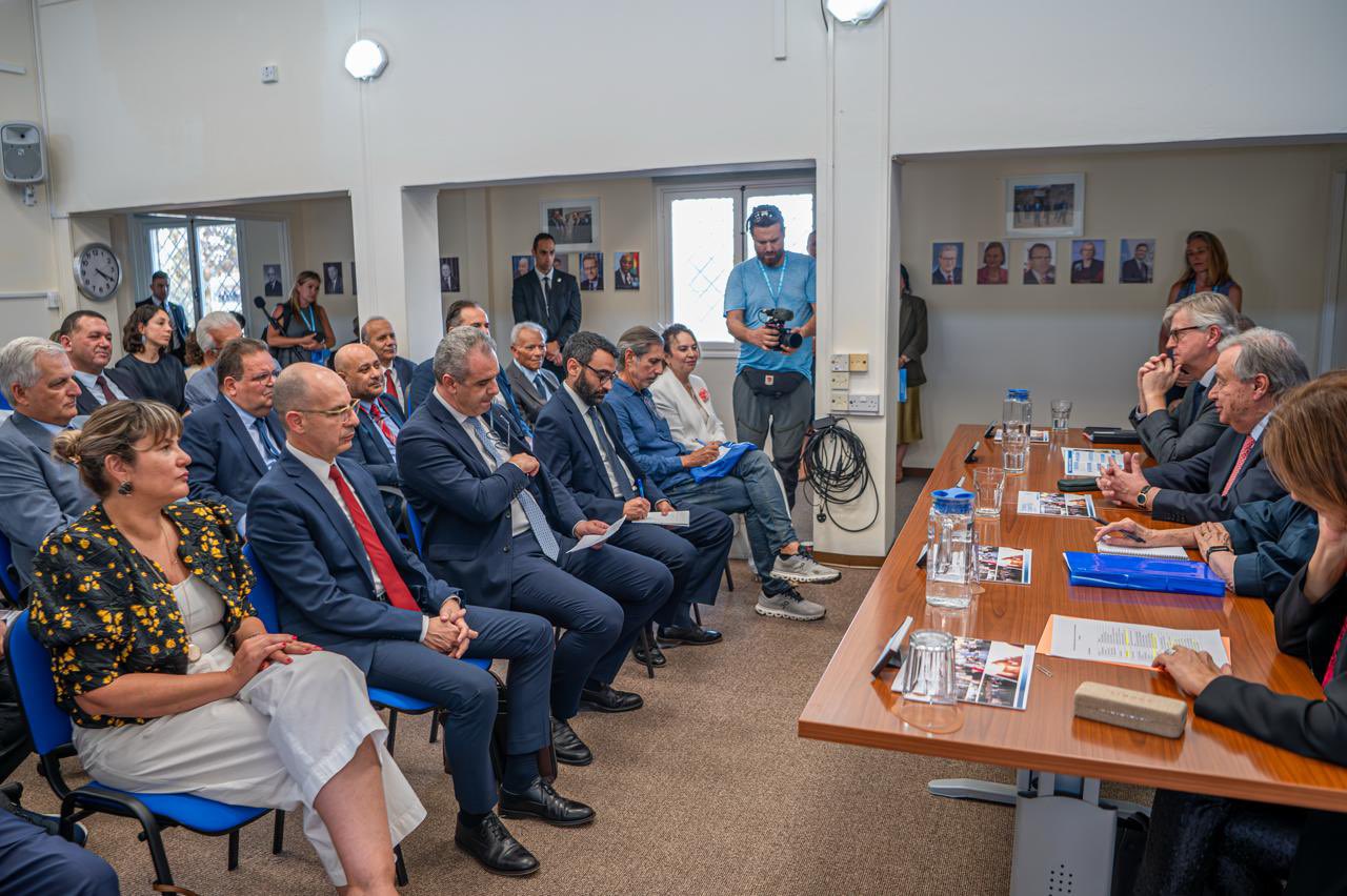 From the visiti of UNSG in Cyprus